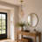 Modern Glass Pendant Light with Adjustable Hanging Cord and E26 Bulb