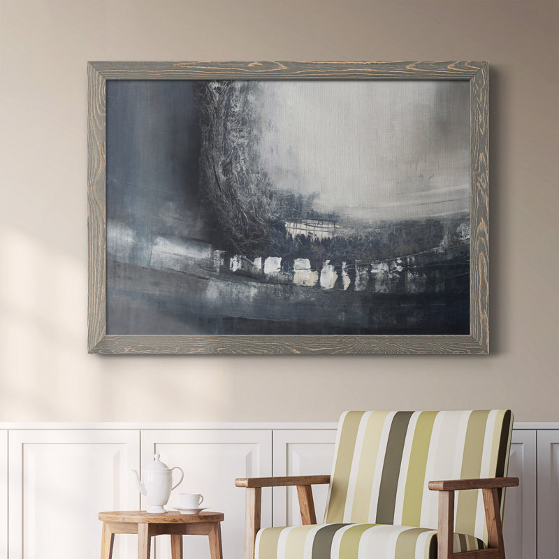 «Beyond Shadows I», reproduction d'art sur toile encadrée, H 27,5 po x l 37,5 po x P 1 po, Encadré gris