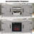 58" Farmhouse TV Stand With Open Storage Shelves And Cabinets For TV Up To 65"-75475337