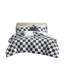 Ensemble d'édredon double / grand damier-131602997-131603002