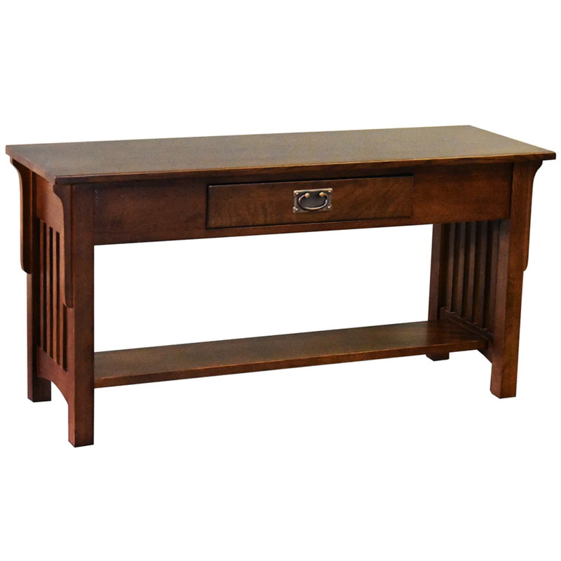 Carole 48'' Solid Wood Console Table, Walnut
