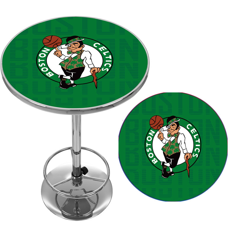 Table de bar avec repose-pieds NBA City, Celtics de Boston