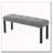 Modern Tufted Linen Dining Bench-82056843