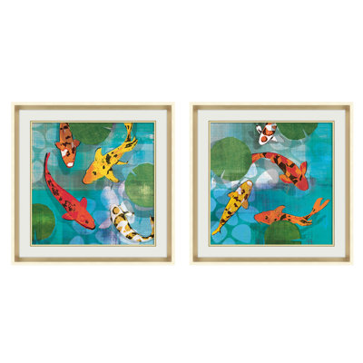 Koi Pond Painting