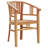 Shoshanna 6 - Person Teak Wood Patio Dining Set with Rectangular Table-1362787919
