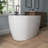 51'' Acrylic Freestanding Tub Freestanding Soaking Bathtub