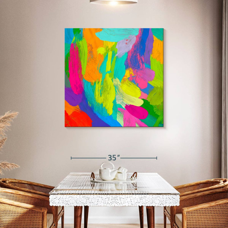 Happy Avery, 39" H x 39" W