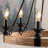 Norvelt 6 - Light Wagon Wheel Chandelier