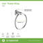Dia Wall Mounted Towel Ring-13885411