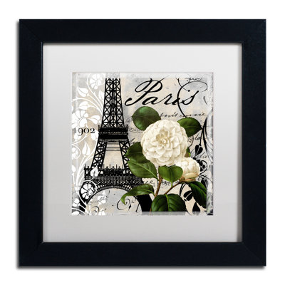 «Paris Blanc I», impression encadrée