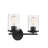 Aileu 3-Light Dimmable Vanity Light in Matte Black-2042400307