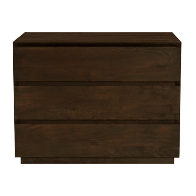 Geremiah 3-drawer Nightstand In Barista Brown