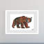 Big Brown Bear 2 by Eric Carle - Painting-824171676