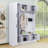 Versatile Hall Tree with Large Storage, Sturdy Hooks, and Built-In Seating-1727399345