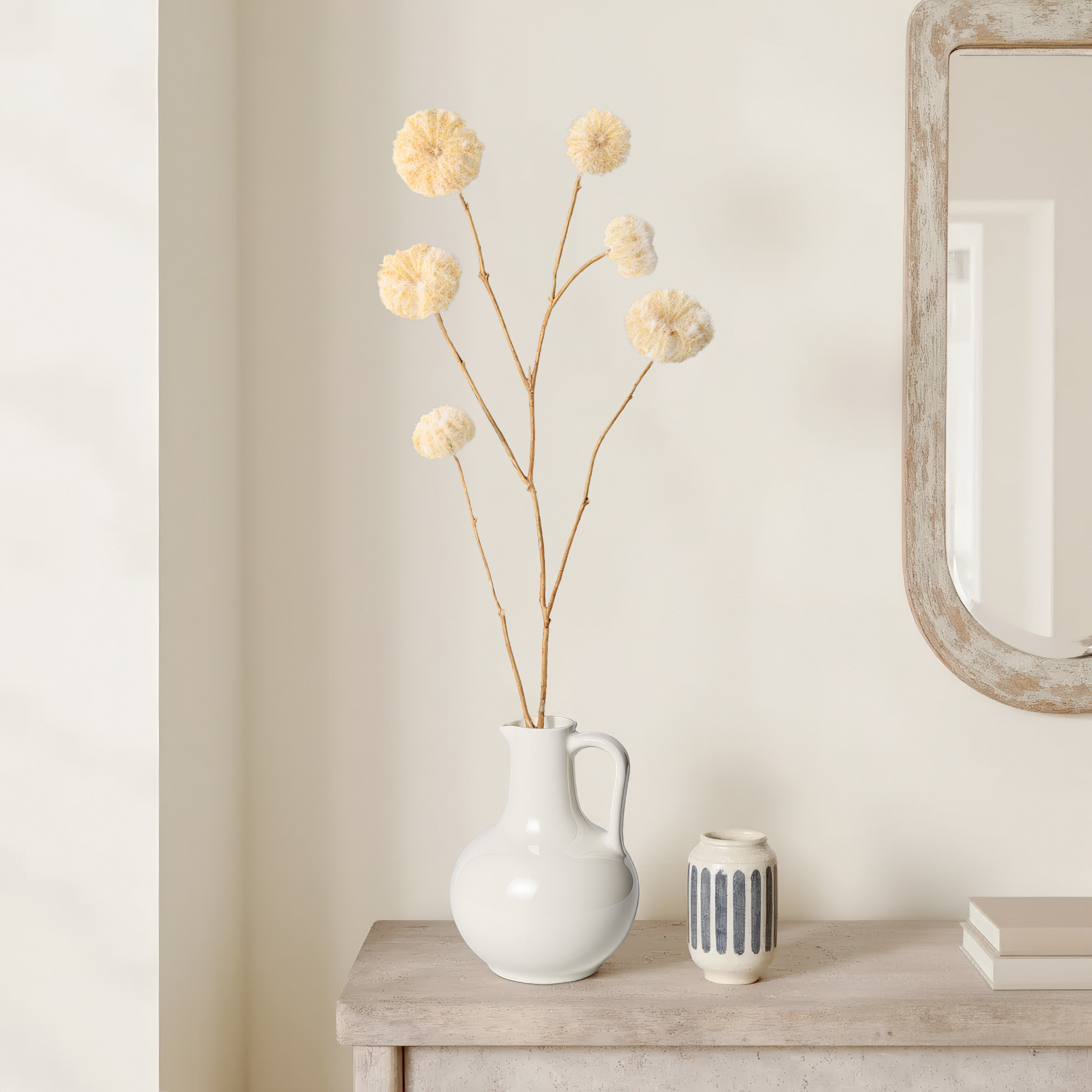 Madie Pod Stems, Off-White