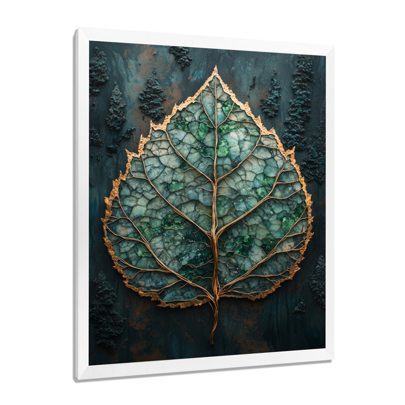 Alysha - Floral Canvas Prints, 40" H x 30" W, Single Picture Framed Print, White