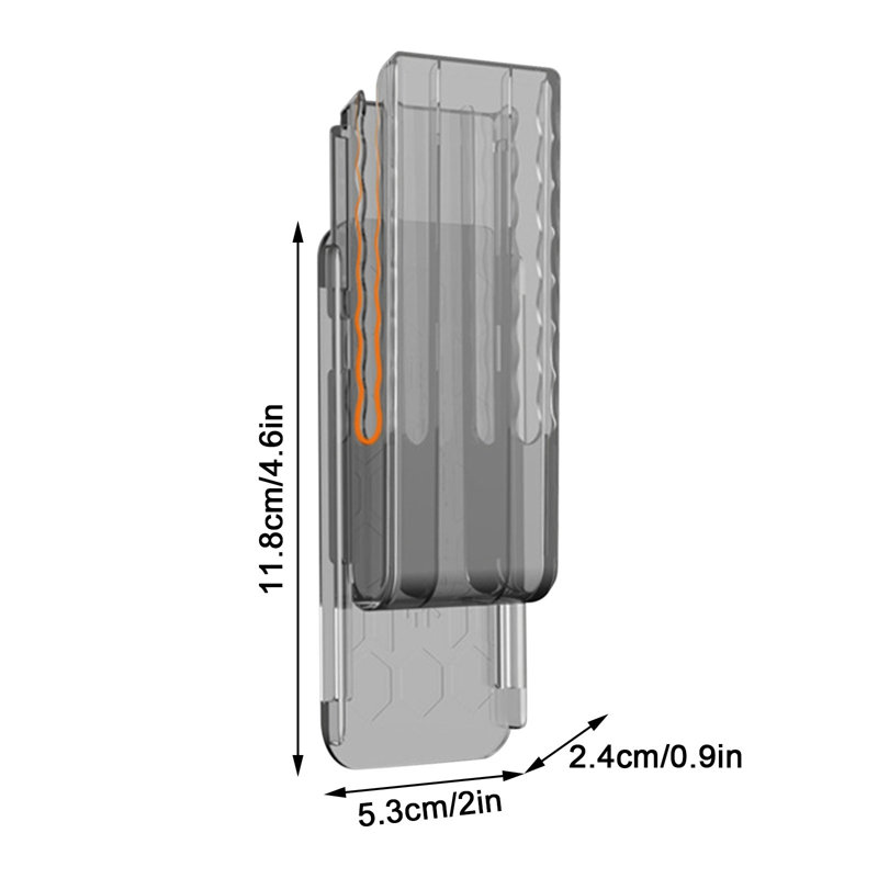 Plug Fixing Device Paste Patch Type Patch Board Shaped Winding  Plug Fixing Device, Gray