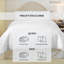Ensemble de housse de couette 100% coton de qualité égyptienne à pointe longue 500 fils Pointehaven-16239525-16239528