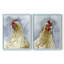 «Chicken Portrait I», reproduction encadrée de qualité supérieure - prête à être accrochée - aucun clou requis - aucun clou requis-1237673887-1237673884
