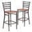 Loughran Ladder Back Metal Restaurant Barstools-21223156-94596160-94596161