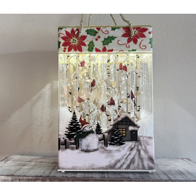 Christmas Musical and Snowing Effect Box