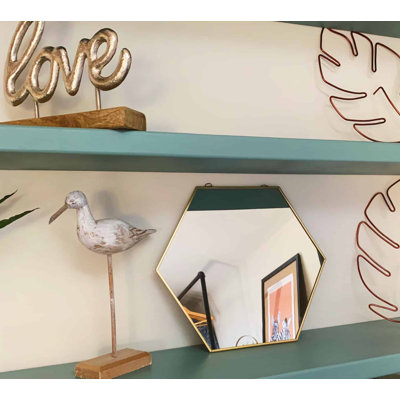 Palfi Metal Wall Mirror