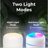 Techko 350 ml Cool Mist Ultrasonic Tabletop Humidifier w/ Colorful LED Night Light