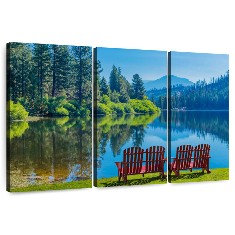 Alvord Spring At Hume Lake, 32" H x 50" W
