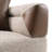 Plume - Modern Brown Fabric Sofa