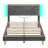 Samiha Upholstered Platform Bed with LED Lighting Headboard-979535343-978940313
