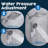 Shower Head, Rain Shower Head With Handheld Spray Combo And Adjustable Extension Arm, 3-Way Flow Regulator, High Pressure Rain Fall Hose-119401087