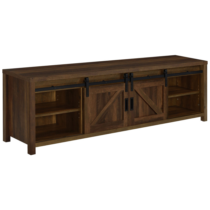 2-Door Engineered Wood TV Stand