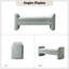 Banc rembourré en tissu 57 po Elizabeth-1698964364