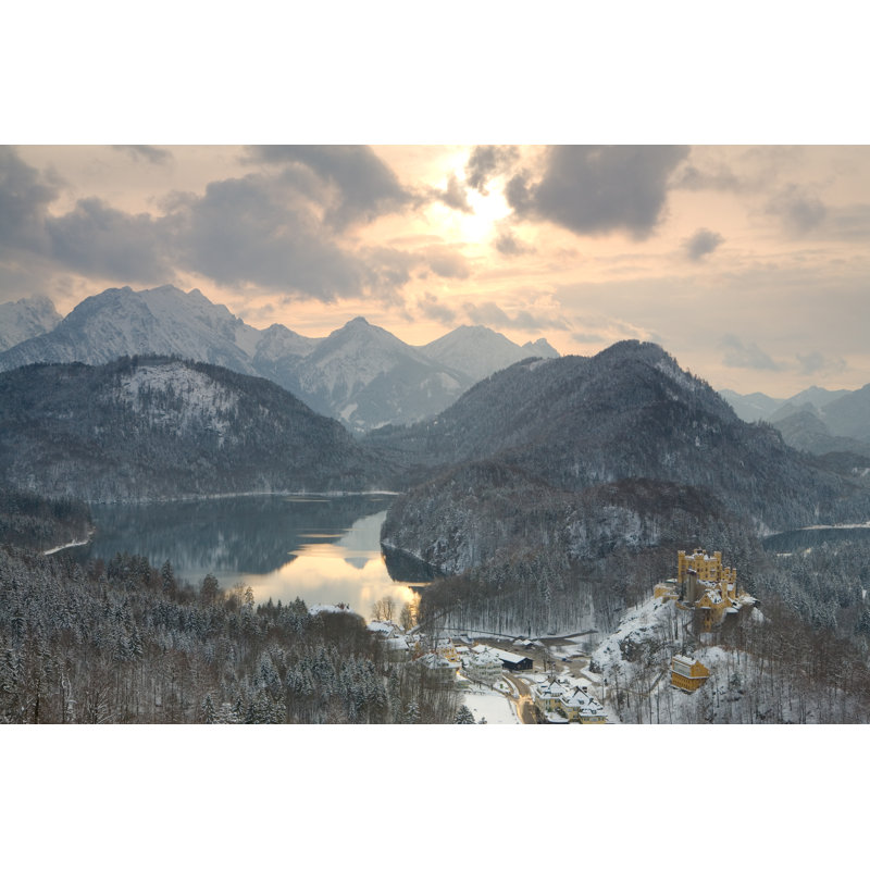 Mountains by Wingmar - Wrapped Canvas Print, 61cm H x 91cm W x 3.8cm D