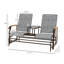 Banc oscillant d'extérieur pour 2 personnes Outsunny