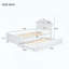 Lit plateforme simple avec tête de lit et lit gigogne simple-1190562670-1190562673