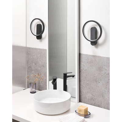 Iron LED Armed Sconce