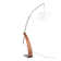 Demariana 74'' Arched Floor Lamp