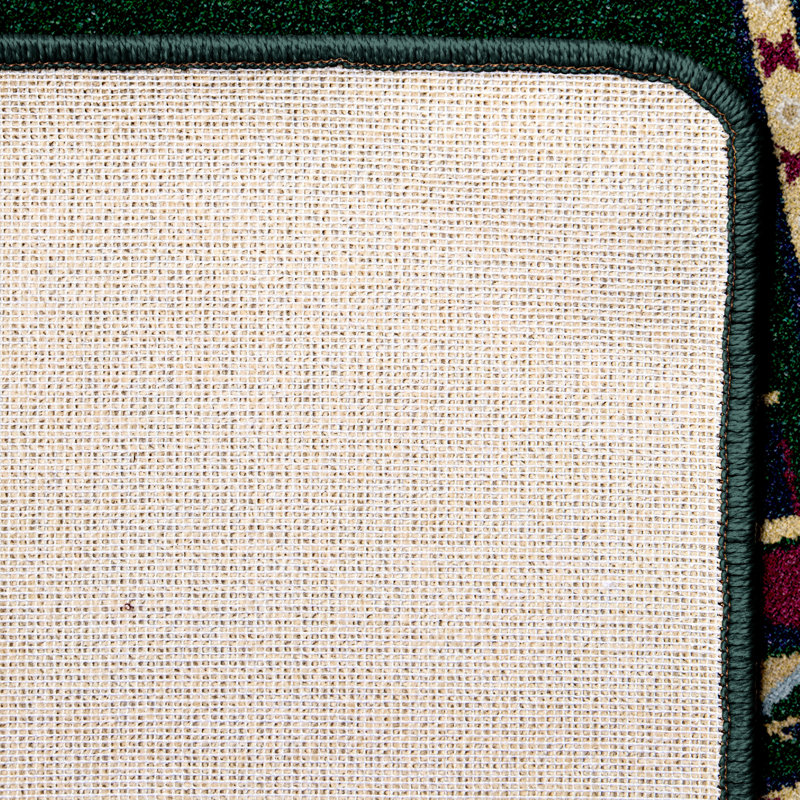 Tapis émeraude Alminus Signature Star, Tapis de couloir 2 pi 1 po x 7 pi 8 po