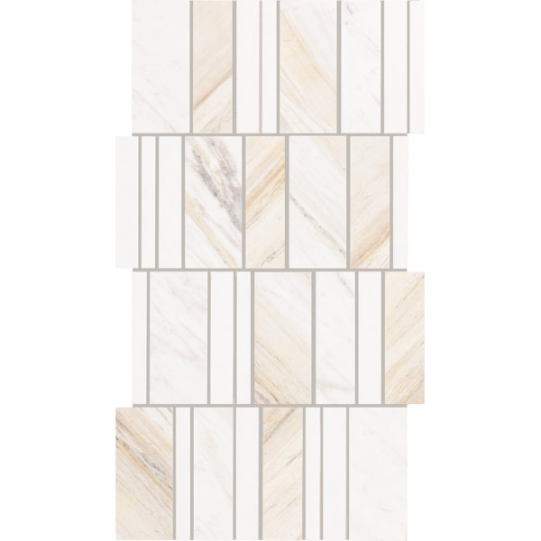 Perfit Mosaix 4 1/2" Natural Stone Random Mosaic (5 PC per Carton) (6.2 SQFT per Carton)