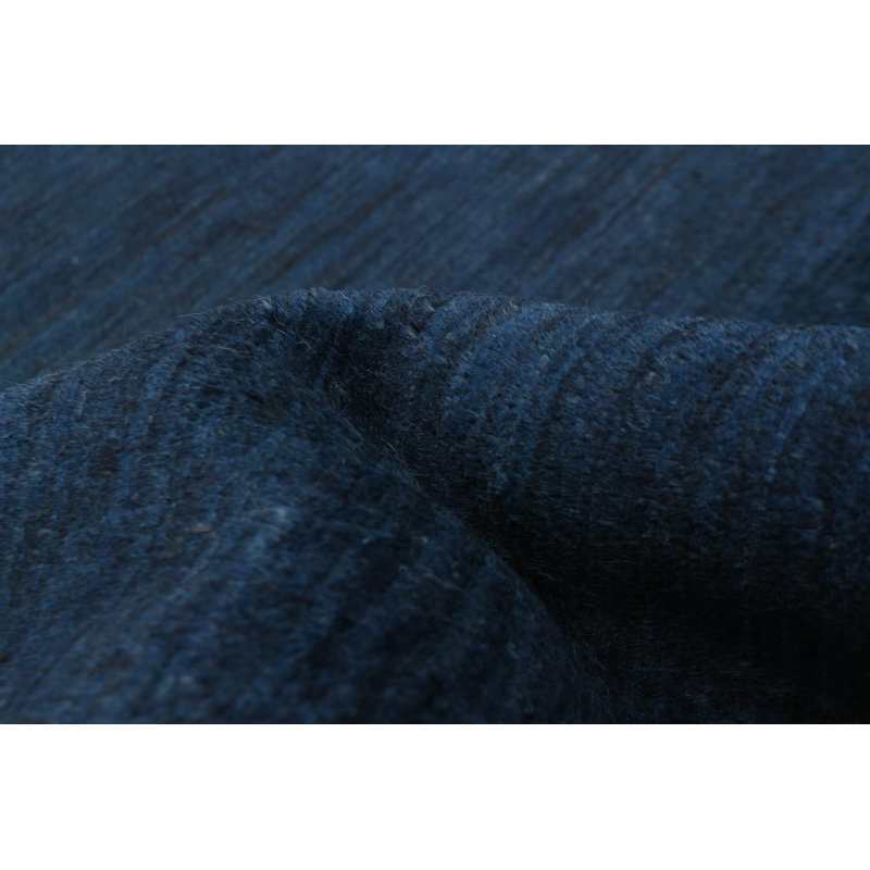 Pak Finest Gabbeh Navy Rug 4'0" x 5'10"
