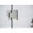 Stellar 36.5 in. W x 78 in. H Fully Frameless 3 Panel Inline Glass Hinged Shower Enclosure-60087149