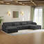 Canapé modulaire en velours côtelé Maelina -107665273-107665277