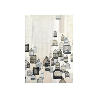 Birdcages II Print by Natasha Marie
