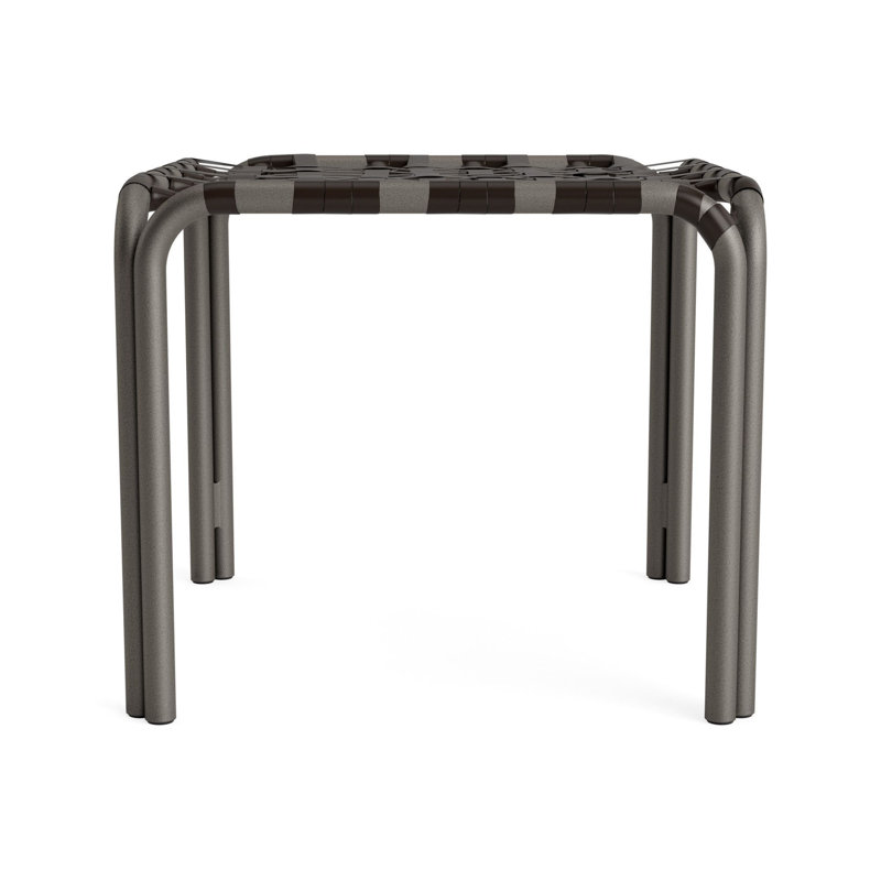 Kantan Outdoor Square Side Table, Mica, Coffee