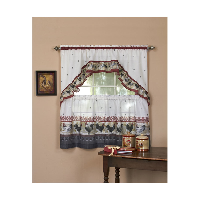 Mercato Window Valance, 24" H x 57" W x 2" D