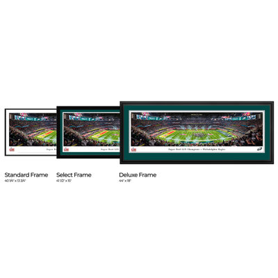 Philadelphia Eagles, Super Bowl LIX Champions Double Mat, Deluxe Framed Prints