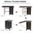 Foldable Steel Computer Desk-1958186586