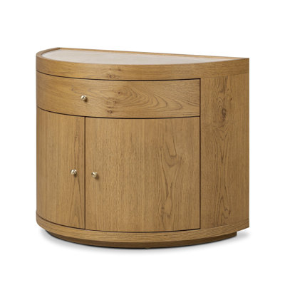 Burl Oak Nightstand