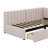 Twin Size Upholstered Daybed With 2 Storage Drawers-1521654799